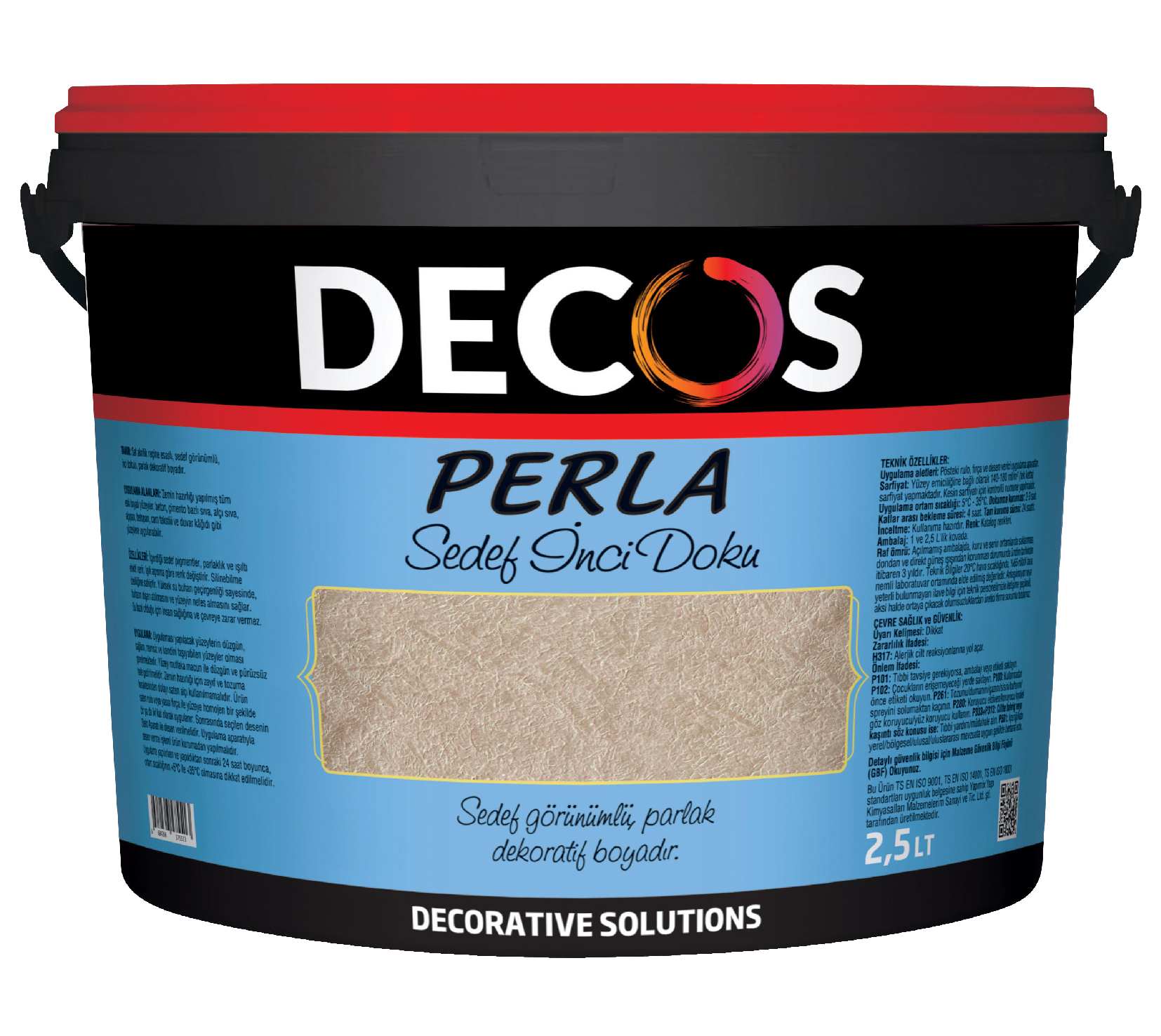 Decos Perla Sedef Dokulu Efekt Boya Kaplama