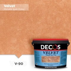 Decos Velvet Kadife Dokulu Efekt Boya Kaplama