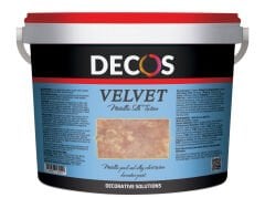 Decos Velvet Kadife Dokulu Efekt Boya Kaplama