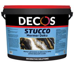 Decos Stucco Mermer Dokulu Efekt Boya Kaplama