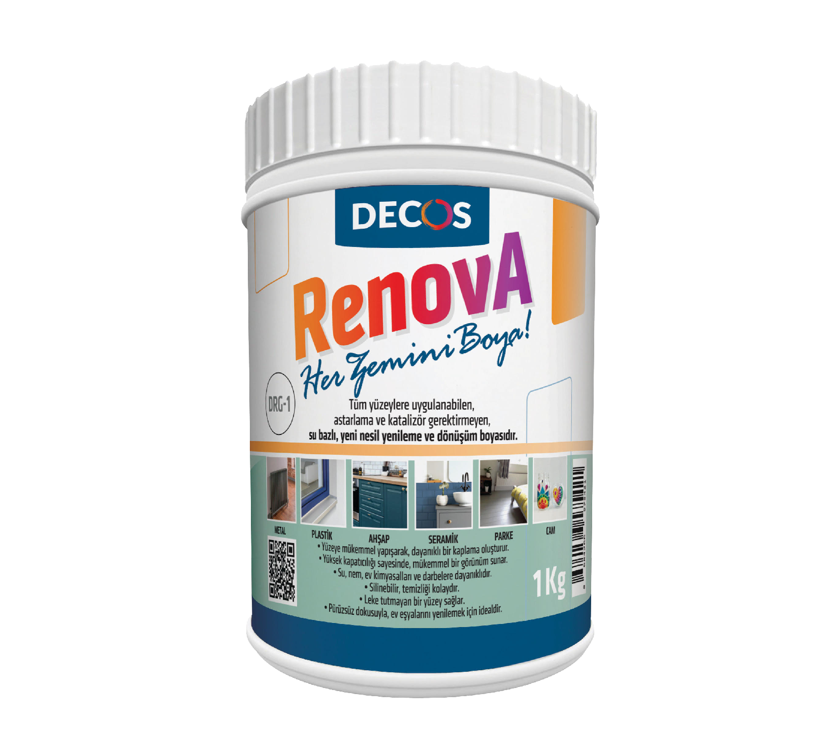 Decos Renova Yeni Nesil Yenileme ve Dönüşüm Boyası