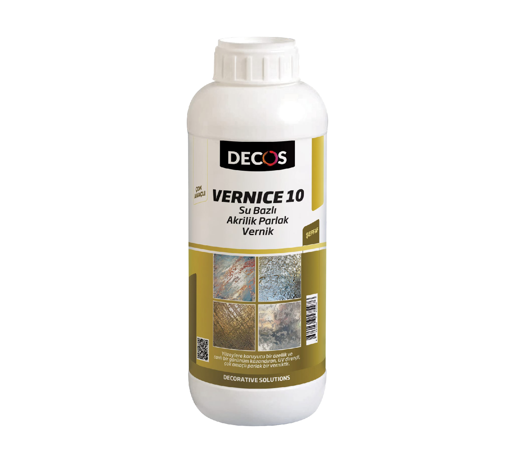 Decos Vernice Su Bazlı Parlak Vernik