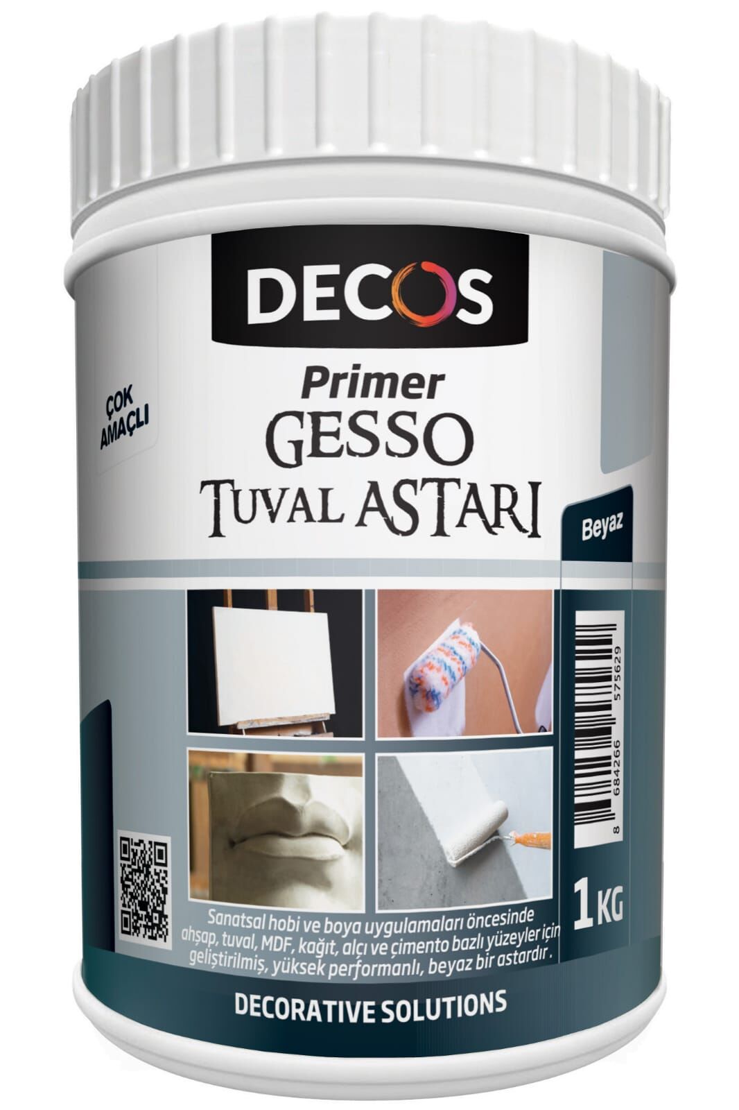 Decos Primer Gesso Tuval Astarı