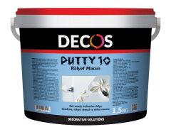 Decos Putty 10 Rölyef Macun Pasta