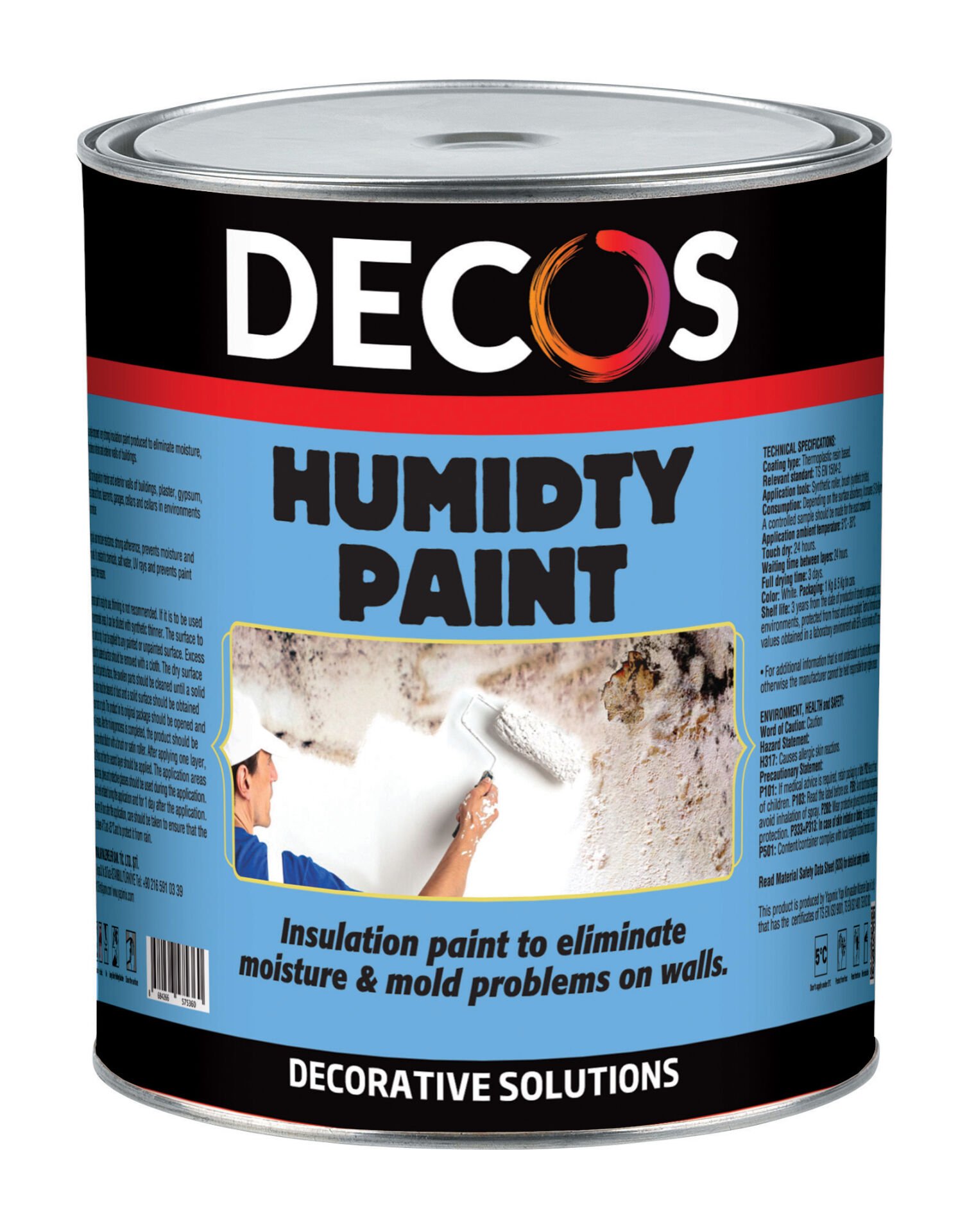 Decos Küf Önleyici Nem Boyası 1 Kg