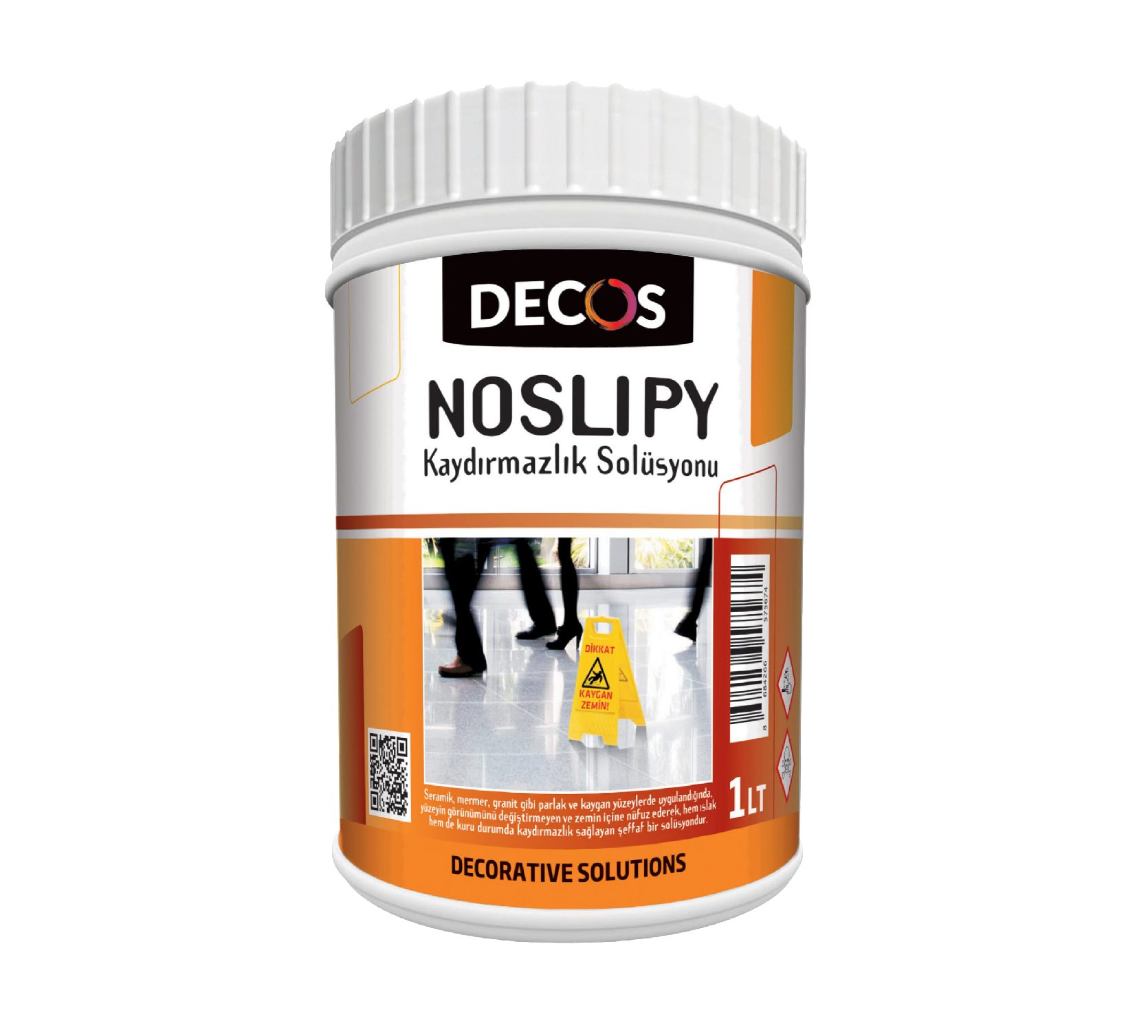 Decos Noslipy Zemin Kaydırmazlık Solüsyonu