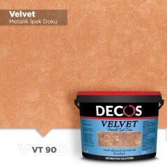 Decos Velvet Kadife Dokulu Efekt Boya Kaplama 1 Litre - VT90
