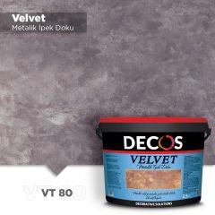 Decos Velvet Kadife Dokulu Efekt Boya Kaplama 2.5 Litre - VT80