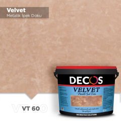 Decos Velvet Kadife Dokulu Efekt Boya Kaplama 1 Litre - VT60