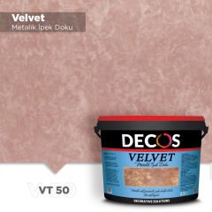 Decos Velvet Kadife Dokulu Efekt Boya Kaplama 2.5 Litre - VT50