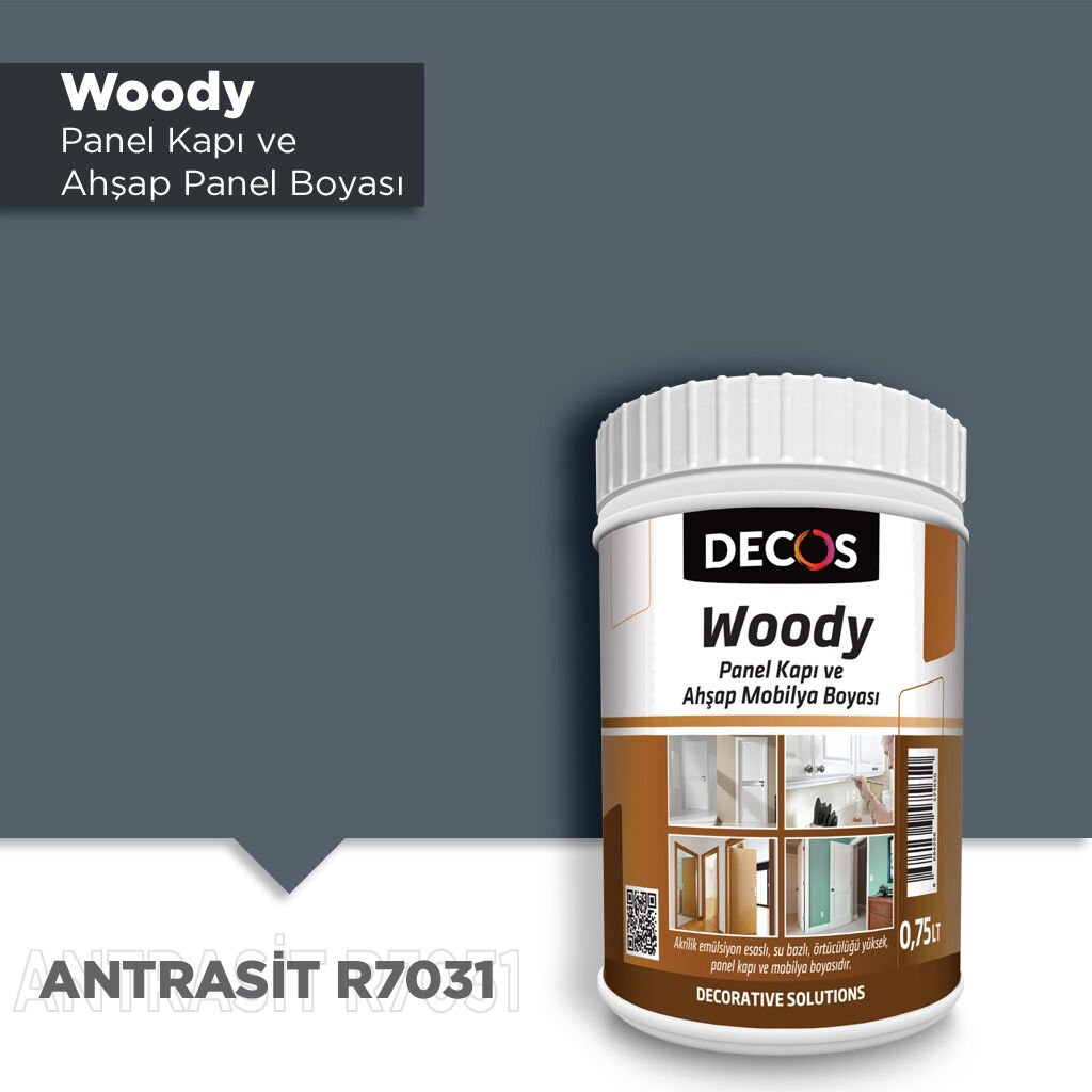 Woody 0.75 Liter - Anthracite R7031
